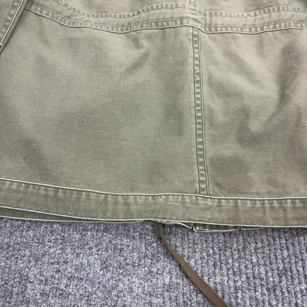 Steven Alan Field Jacket Women S Olive Green Cotton Drawstring Utility Military - Picture 6 of 8